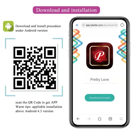 Huevo Vibrador Pulsen Control APP 12 Funciones Recargable