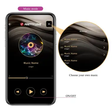 Huevo Vibrador Pulsen Control APP 12 Funciones Recargable