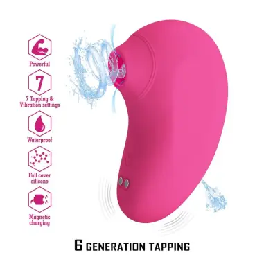 Arila Succionador de Clítoris con Vibración Recargable Rosa