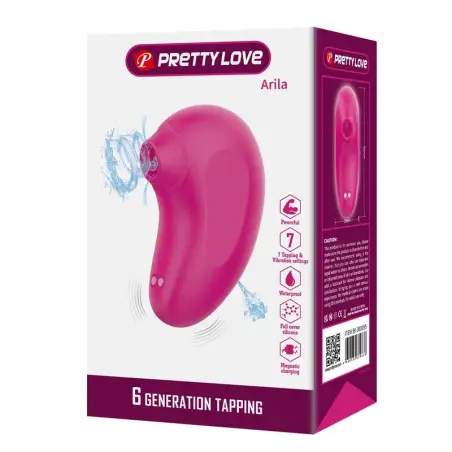 Arila Succionador de Clítoris con Vibración Recargable Rosa