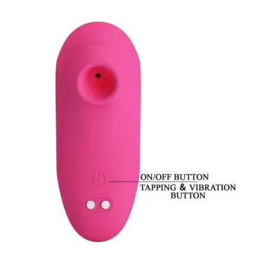 Arila Succionador de Clítoris con Vibración Recargable Rosa