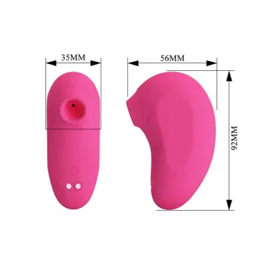 Arila Succionador de Clítoris con Vibración Recargable Rosa