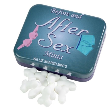 SPENCER & FLEETWOOD - CARAMELOS MENTA FORMA PENE PARA ANTES Y DESPUES DEL SEXO SPENCER & FLETWOOD