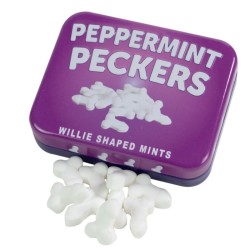SPENCER & FLEETWOOD - CARAMELOS MENTA SIN AZUCAR FORMA PENES SPENCER & FLETWOOD