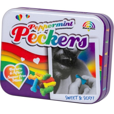 SPENCER & FLEETWOOD - PECKERS CARAMELOS ARCOIRIS DE MENTA SPENCER & FLETWOOD