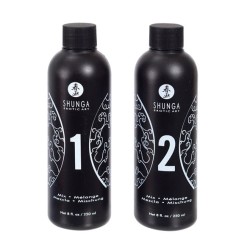 SHUNGA - GEL DE MASAJE EROTICO CUERPO A CUERPO ORIENTAL FRESAS Y CAVA SHUNGA KITS 2