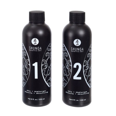SHUNGA - GEL DE MASAJE EROTICO CUERPO A CUERPO ORIENTAL FRESAS Y CAVA SHUNGA KITS