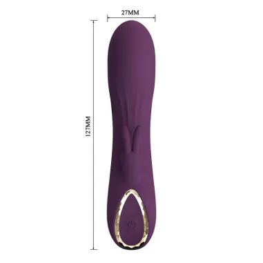 Landyn Vibrador Rabbit Recargable 10 Funciones Morado