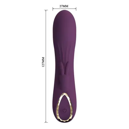 Landyn Vibrador Rabbit Recargable 10 Funciones Morado