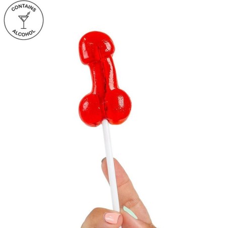 SECRETPLAY - PIRULETA PENE GOMINOLA CON ALCOHOL DAIQUIRI DE FRESA SECRETPLAY COSMETIC