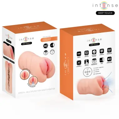 Krista Masturbador Vagina con Efecto Succión, Vibración