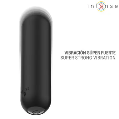 Judy Bala Vibradora Recargable con Control Remoto Negro