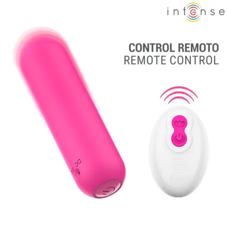 Judy Bala Vibradora Recargable con Control Remoto Rosa