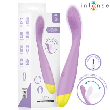 INTENSE - LUCCA G-POINT ESTIMULADOR FLEXIBLE RECARGABLE USB