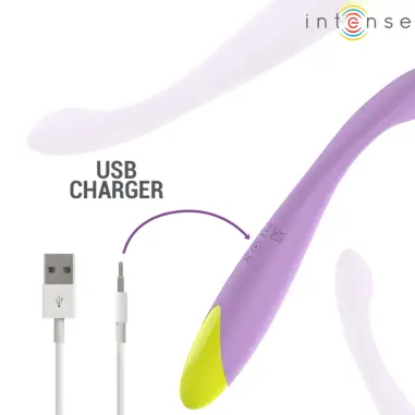Lucca G-Point Estimulador Flexible Recargable USB | Intense