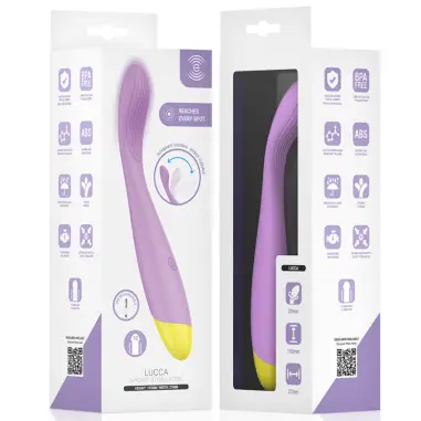 Lucca G-Point Estimulador Flexible Recargable USB | Intense