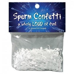 KHEPER GAMES - CONFETI EN FORMA DE ESPERMA KHEPER GAMES