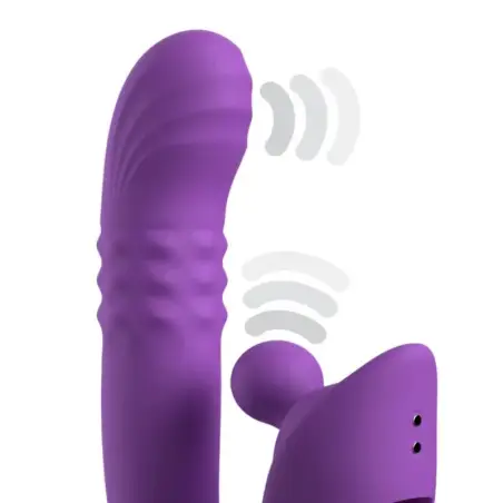 Harmoni Pro Purple Vibrador Rabbit para Punto G y Clítoris