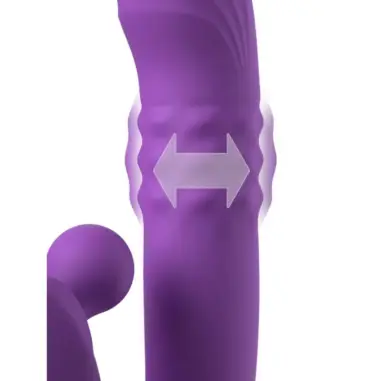 Harmoni Pro Purple Vibrador Rabbit para Punto G y Clítoris