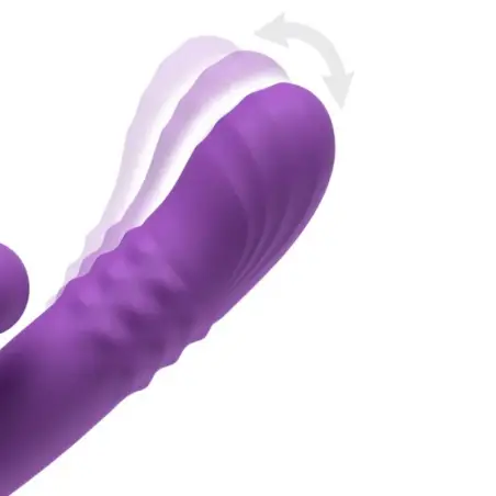 Harmoni Pro Purple Vibrador Rabbit para Punto G y Clítoris