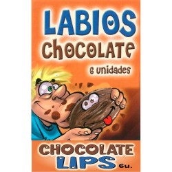 DIABLO PICANTE - CAJA 6 CHOCOLATINAS FORMA VAGINA DIABLO PICANTE