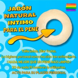 DIABLO PICANTE - JABÓN PERFUMADO HIGIENE MASCULINA 100 GRAMOS NARANJA DIABLO PICANTE