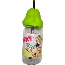 DIABLO PICANTE - BIBERÓN FORMA PENE 360 ML VERDE DIABLO PICANTE