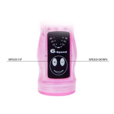 Vibrador Flexible con Estimulador Anal | Baile