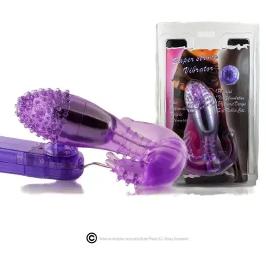 Estimulador Lila Vaginal y Anal con Vibración | Baile
