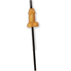 DIABLO PICANTE - CAÑITA FORMA PENE DORADO DIABLO PICANTE