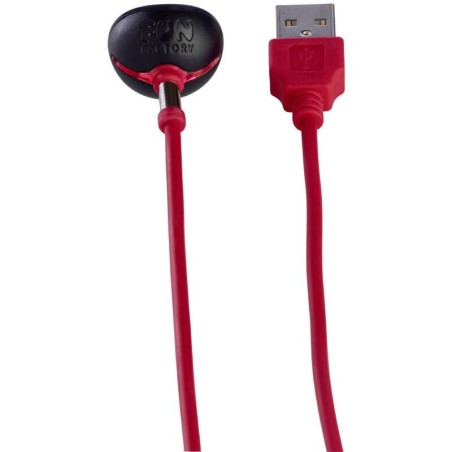 FUN FACTORY - CARGADOR MAGNÉTICO USB ROJO FUN FACTORY