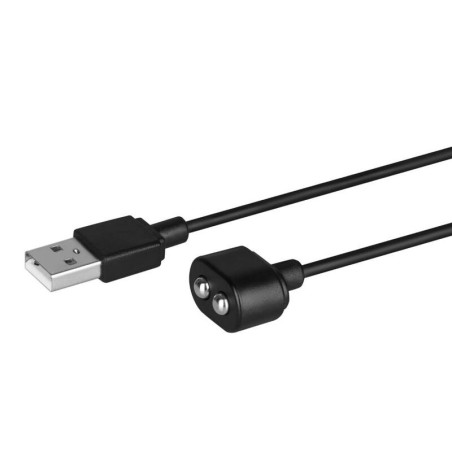 SATISFYER - CABLE USB CARGADOR NEGRO SATISFYER