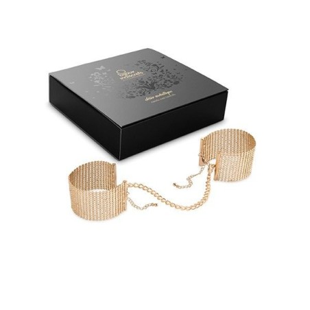 BIJOUX - DÉSIR MÉTALLIQUE ESPOSAS MALLA METALICA DORADA BIJOUX DESIRE METALLIQUE