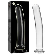 NEBULA SERIES BY IBIZA - MODELO 9 DILDO CRISTAL TRANSPARENTE 15.5 CM -O- 2.5 CM 2
