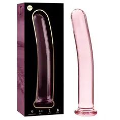 NEBULA SERIES BY IBIZA - MODELO 9 DILDO CRISTAL ROSA 15.5 CM -O- 2.5 CM 2
