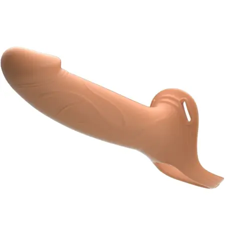 Landon Strap-On con Vibración Claro | Pretty Love