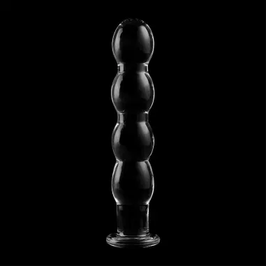 Modelo 10 Dildo Cristal Transparente 16.5 cm Ø 3.5 cm