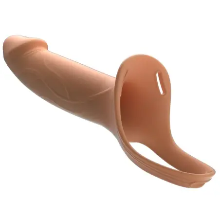 Landon Strap-On con Vibración Claro | Pretty Love
