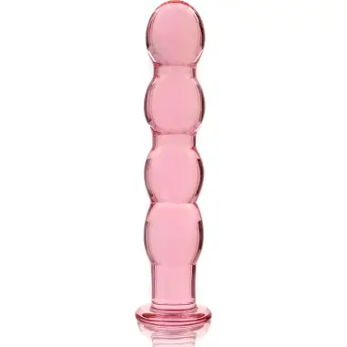 Modelo 10 Dildo Cristal Rosa 16.5 cm Ø 3.5 cm