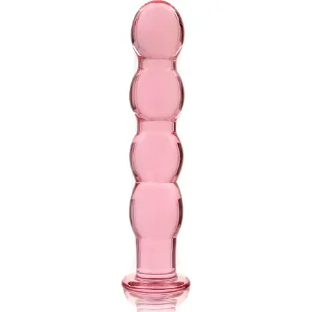 Modelo 10 Dildo Cristal Rosa 16.5 cm Ø 3.5 cm