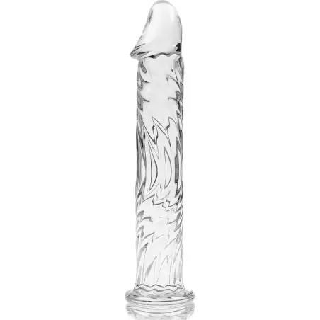 Modelo 12 Dildo Cristal Transparente 17 cm Ø 3.5 cm