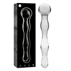 NEBULA SERIES BY IBIZA - MODELO 13 DILDO CRISTAL TRANSPARENTE 18 CM -O- 3.5 CM 2