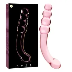 NEBULA SERIES BY IBIZA - MODELO 14 DILDO CRISTAL ROSA 18.5 CM -O- 3 CM 2