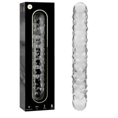 NEBULA SERIES BY IBIZA - MODELO 15 DILDO CRISTAL TRANSPARENTE 18.5 CM -O- 3 CM 2