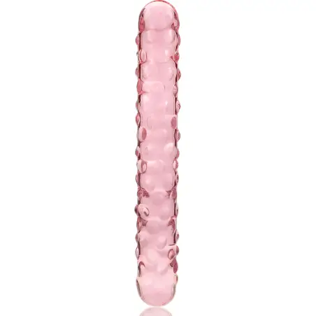 Modelo 15 Dildo Cristal Rosa 18.5 cm Ø 3 cm - Envío Discreto