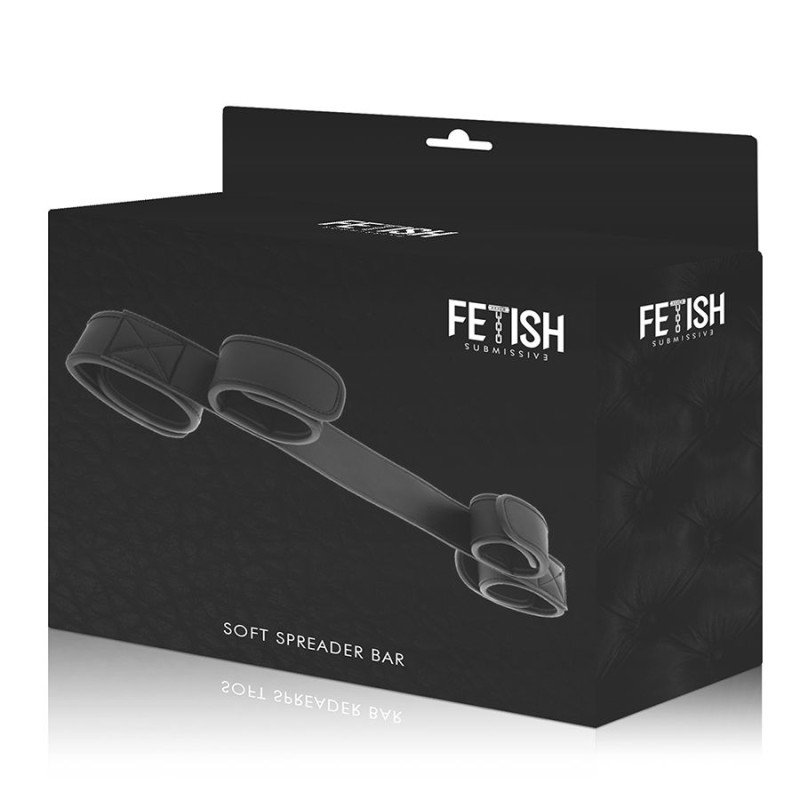 FETISH SUBMISSIVE - BARRA SEPARADORA BONDAGE CON FORRO DE NEOPRENO 