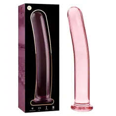 NEBULA SERIES BY IBIZA - MODELO 17 DILDO CRISTAL ROSA 18.5 CM -O- 3 CM 2