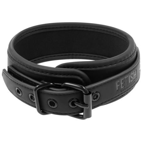 FETISH SUBMISSIVE - COLLAR CON CADENA CON FORRO DE NEOPRENO FETISH SUBMISSIVE BONDAGE