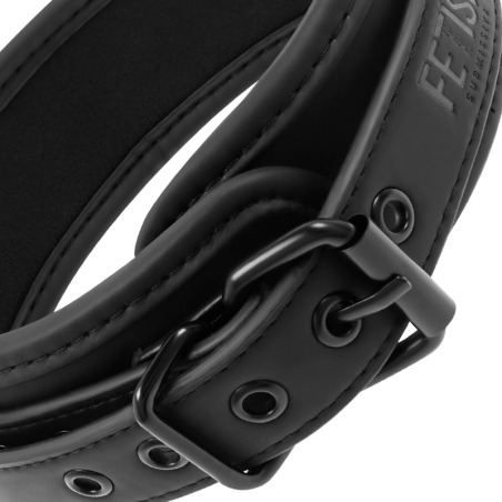 FETISH SUBMISSIVE - COLLAR CON CADENA CON FORRO DE NEOPRENO FETISH SUBMISSIVE BONDAGE