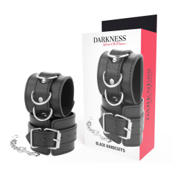 DARKNESS - ESPOSAS MANOS NEGRO DARKNESS BONDAGE